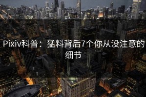 Pixiv科普：猛料背后7个你从没注意的细节